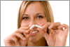 free hypnosis talk woman cigarette image