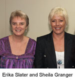 erika slater and sheila granger photo