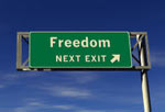 freedom exit image