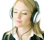 girl listening cdr Image