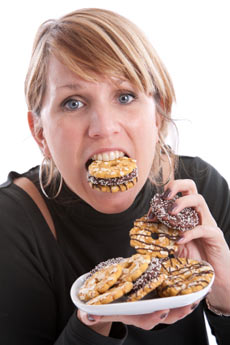 overeating-girl I just can't control myself!