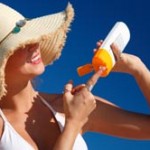 Go easy on your sunblock